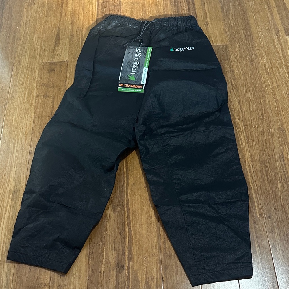 LAST CHANCE: Frogg Toggs Women's Black Track Pants NWT
